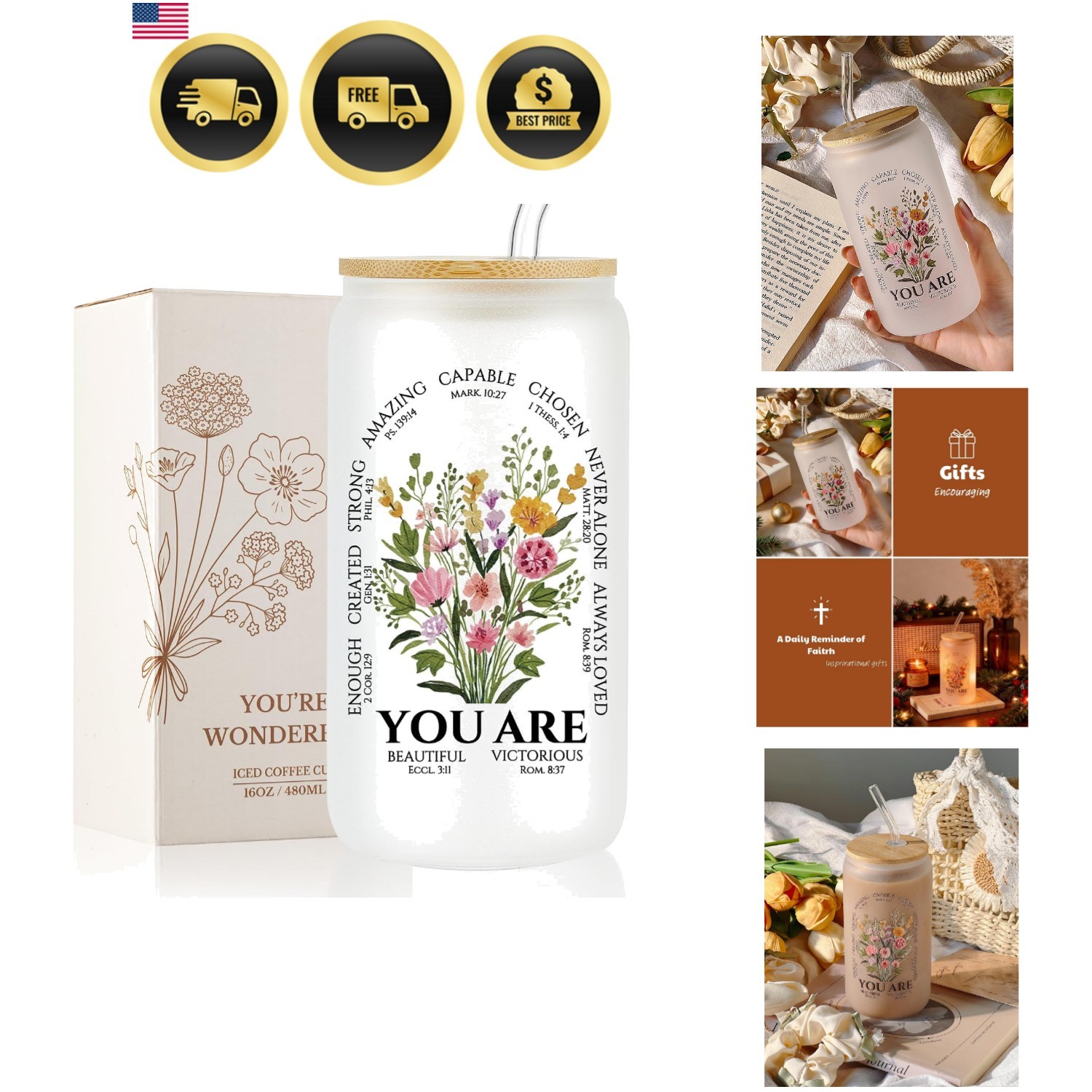 Christian Birthday Gifts for Women, Religious Spiritual Gifts for Women, Cath...