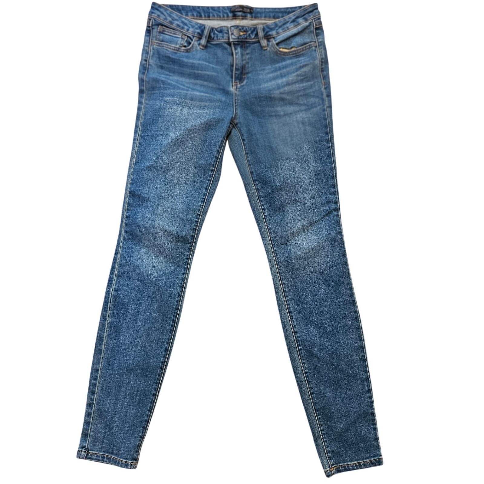 Prana Women's Size 10/30 Medium Wash Denim Straight Jeans Casual Style