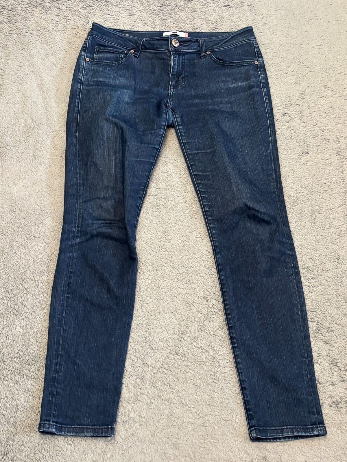 Cabi Skinny Jeans Womens 6 Dark Wash Blue Denim Casual Style 3040