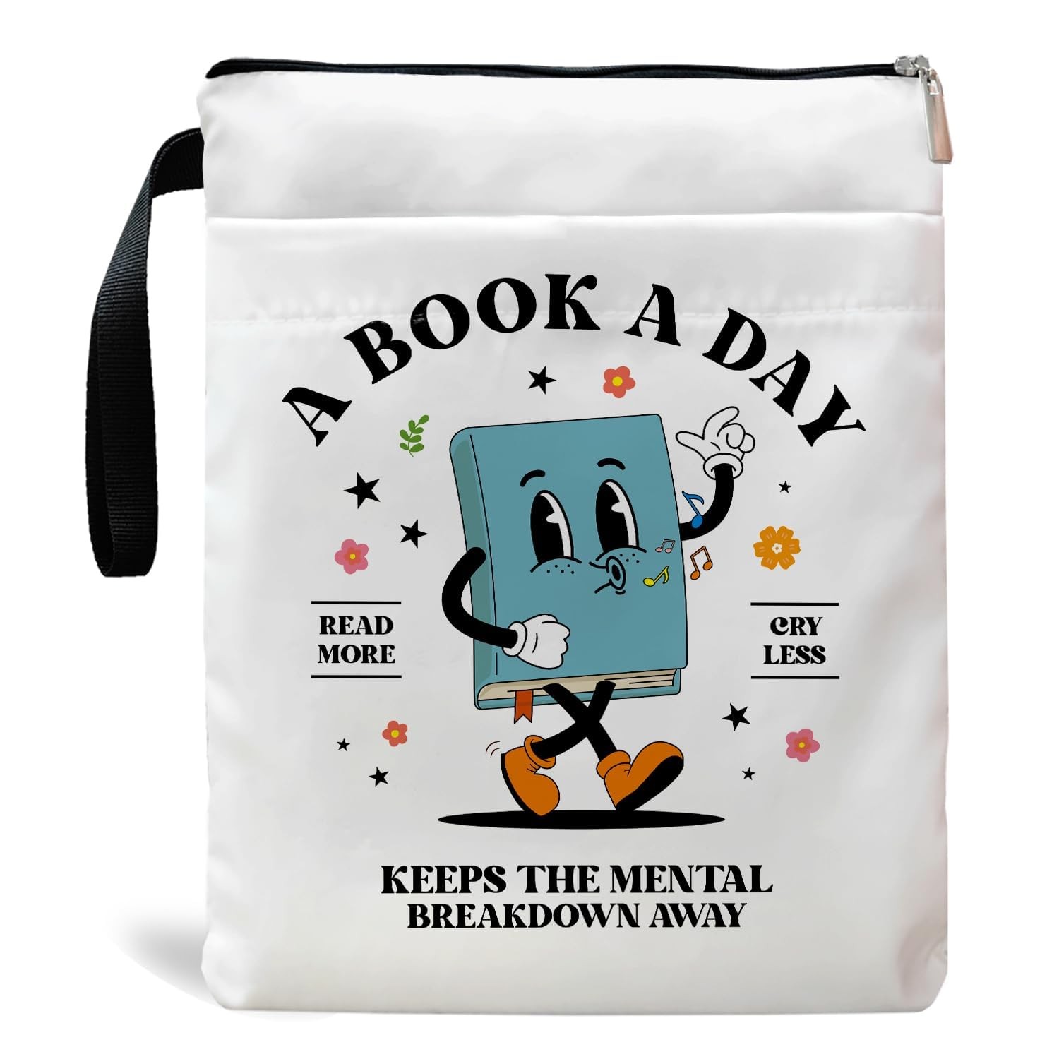 Inspirational Quote Book Sleeve, Covers for Paperbacks, Sleeve... 