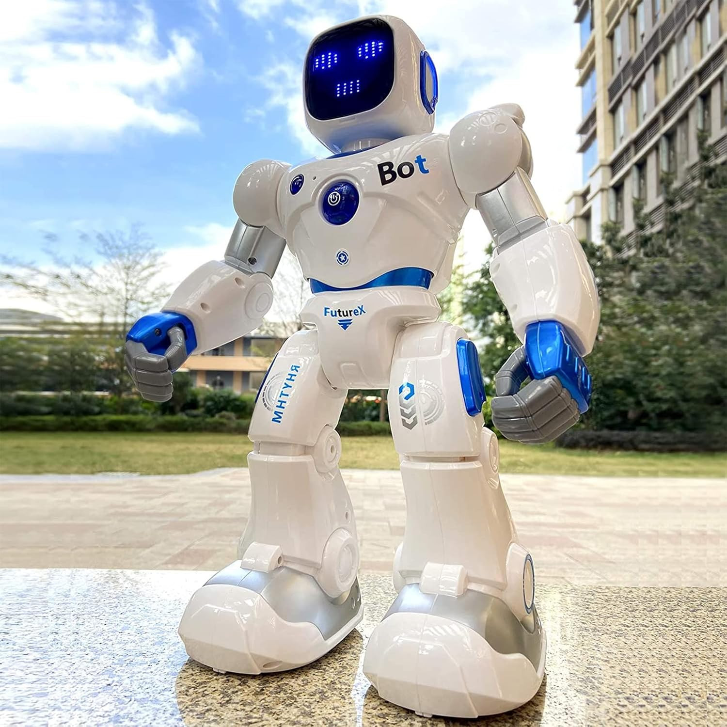 1088 Smart Robot Toy for Kids, Large Programmable Interactive Gift | Support Rem
