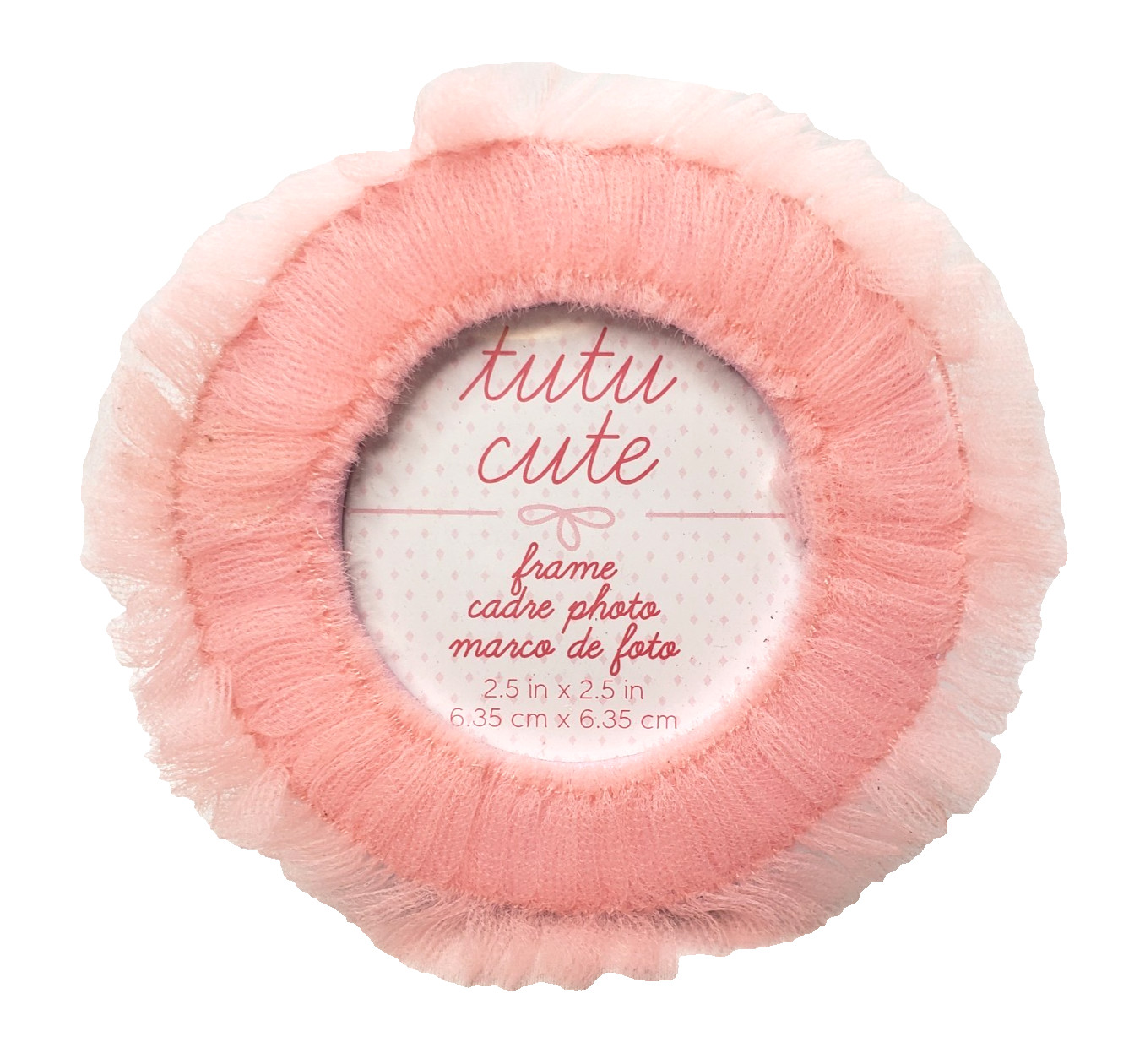 Tutu Cute Tulle Photo Picture Frame Baby Shower Decor Party Favors Lot of 7