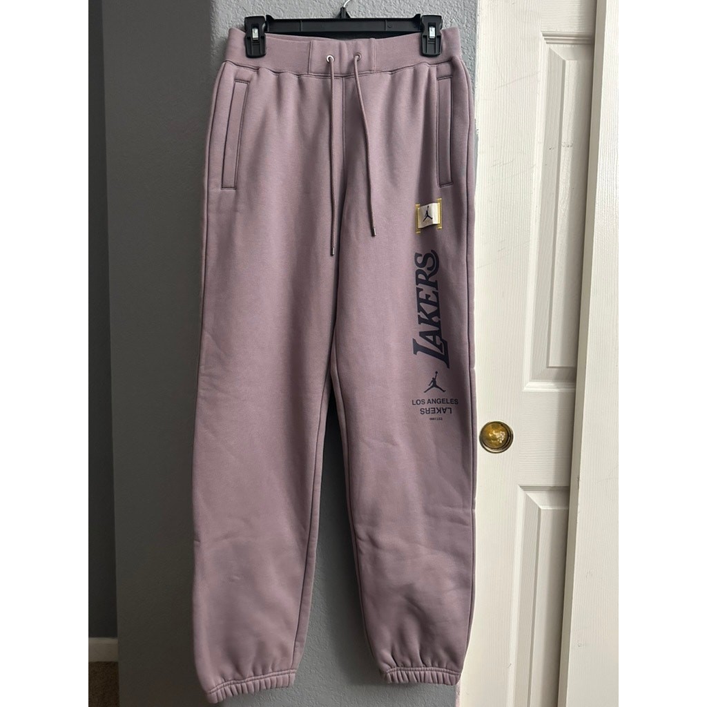 Womens Air jordan Los Angeles Lakers Statement Pant Sz S NWD -Read Description