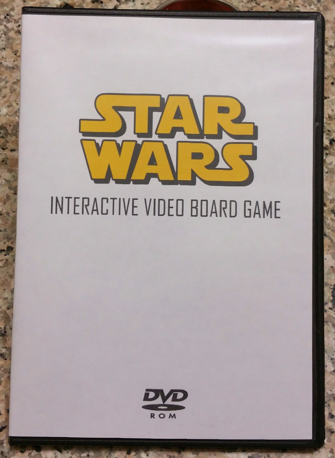 Star Wars Interactive Video Board Game DVD of the VHS Tape
