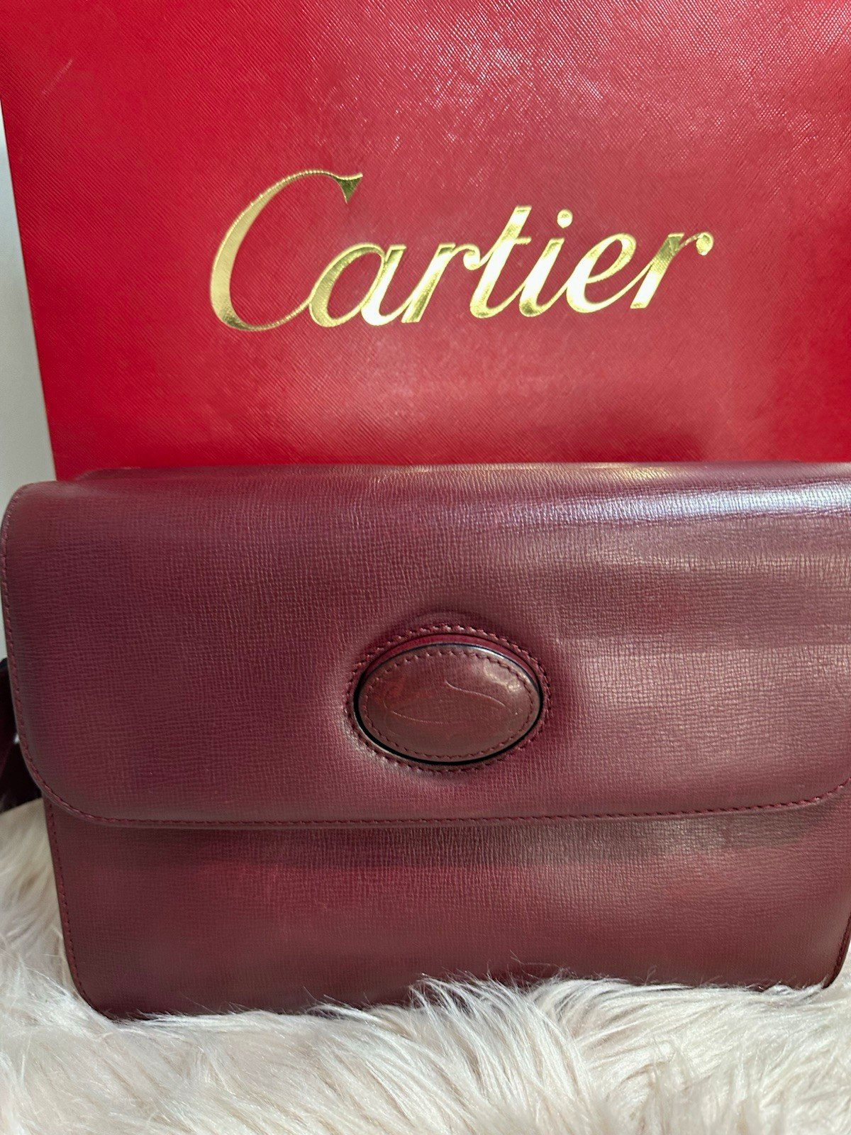 Vintage Must de Cartier crossbody bag