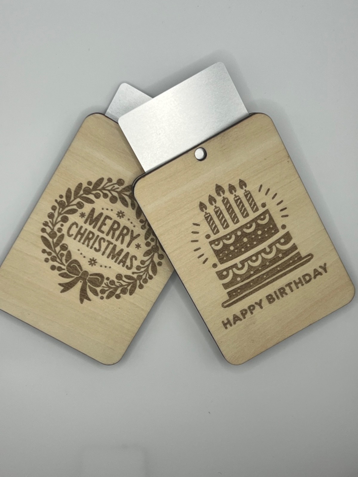 Wooden Gift Card Holder - Birthday, Christmas, Holiday Gift - READ DESCRIPTION