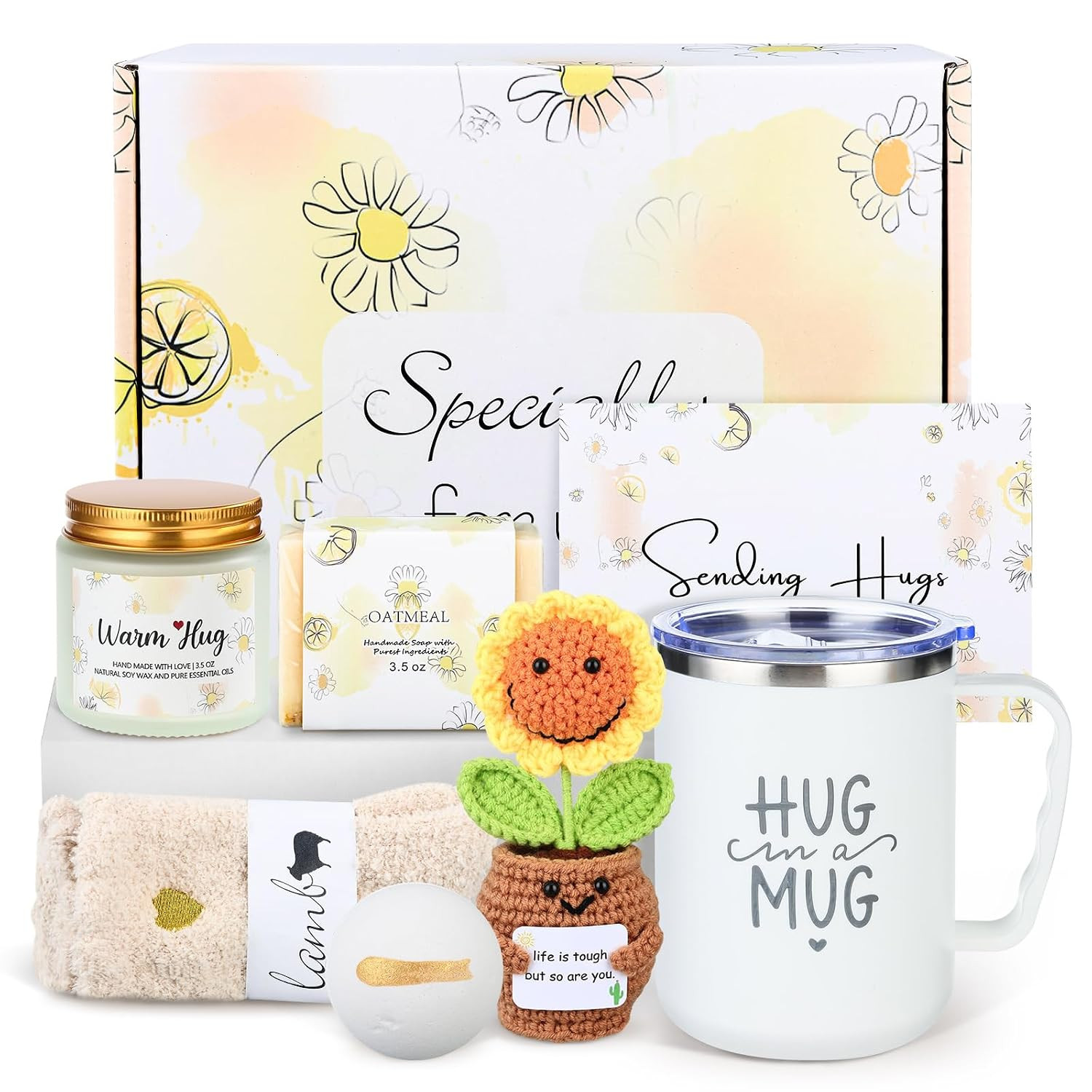 Get Well Gifts Baskets for Women - Care Package after Surgery Recovery Gifts,Fee