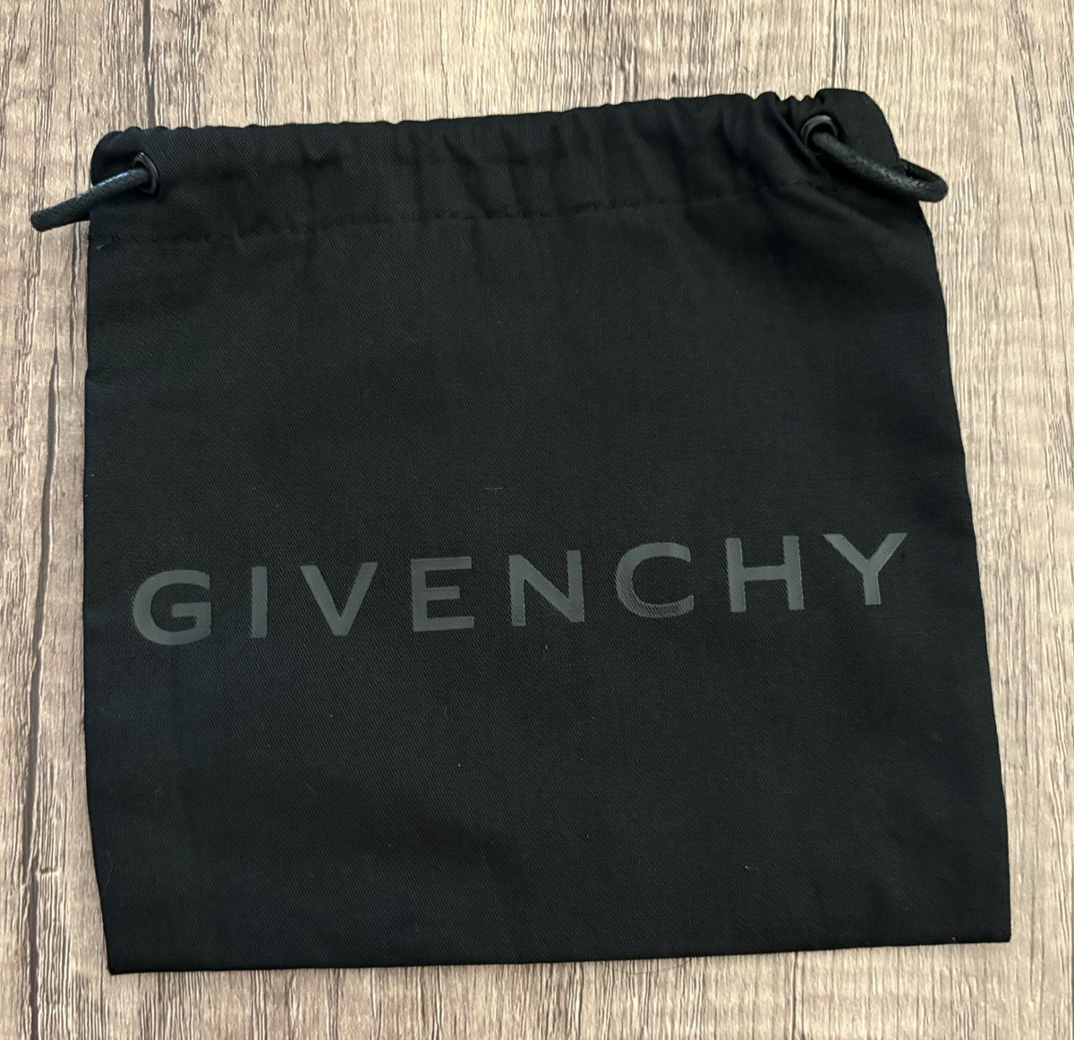 Givenchy Luxury Dust Bag Pouch For Wallet Or Purse 6.5" x 6" Black Drawstring
