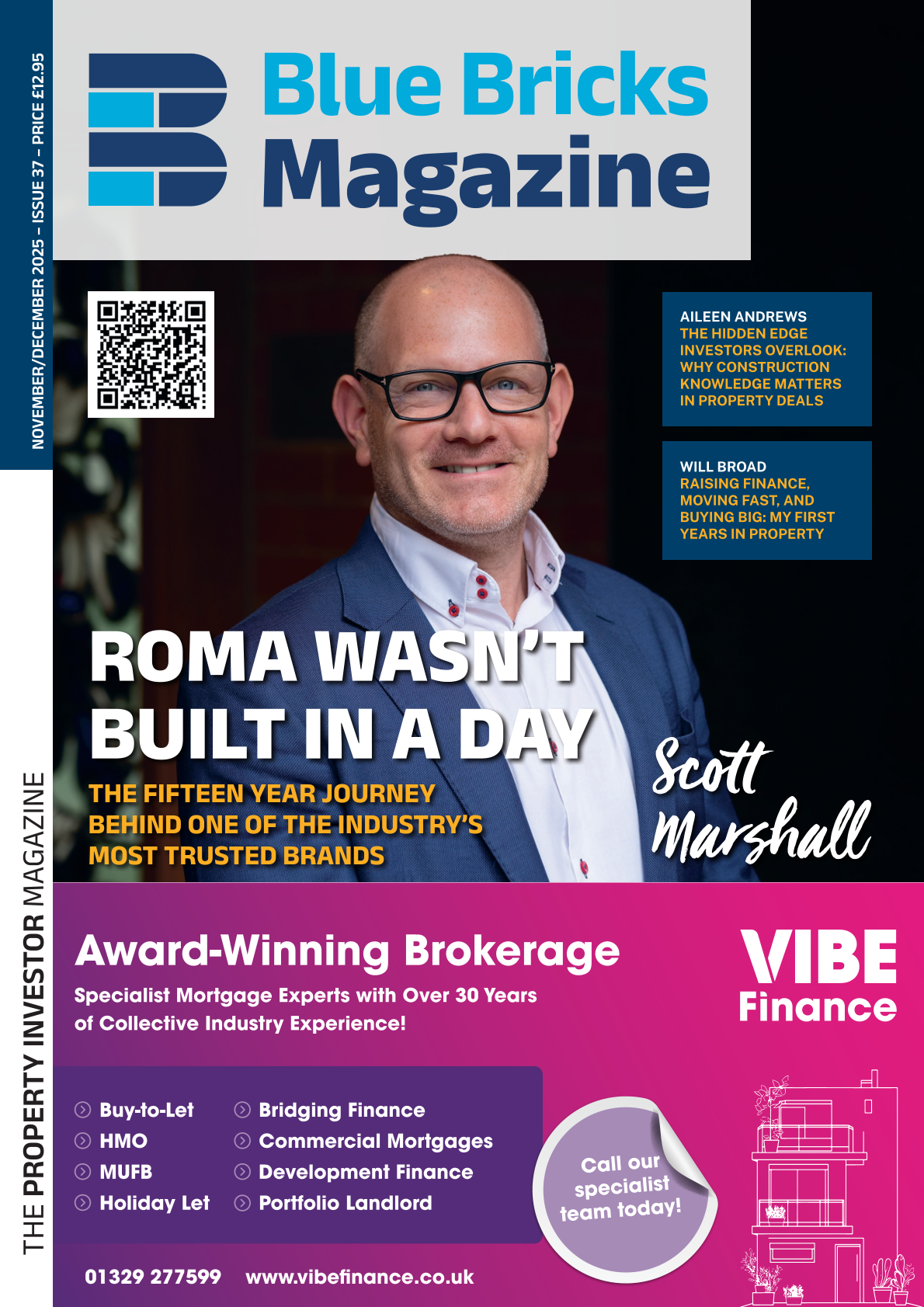 Blue Bricks Magazine Cover Issue 37