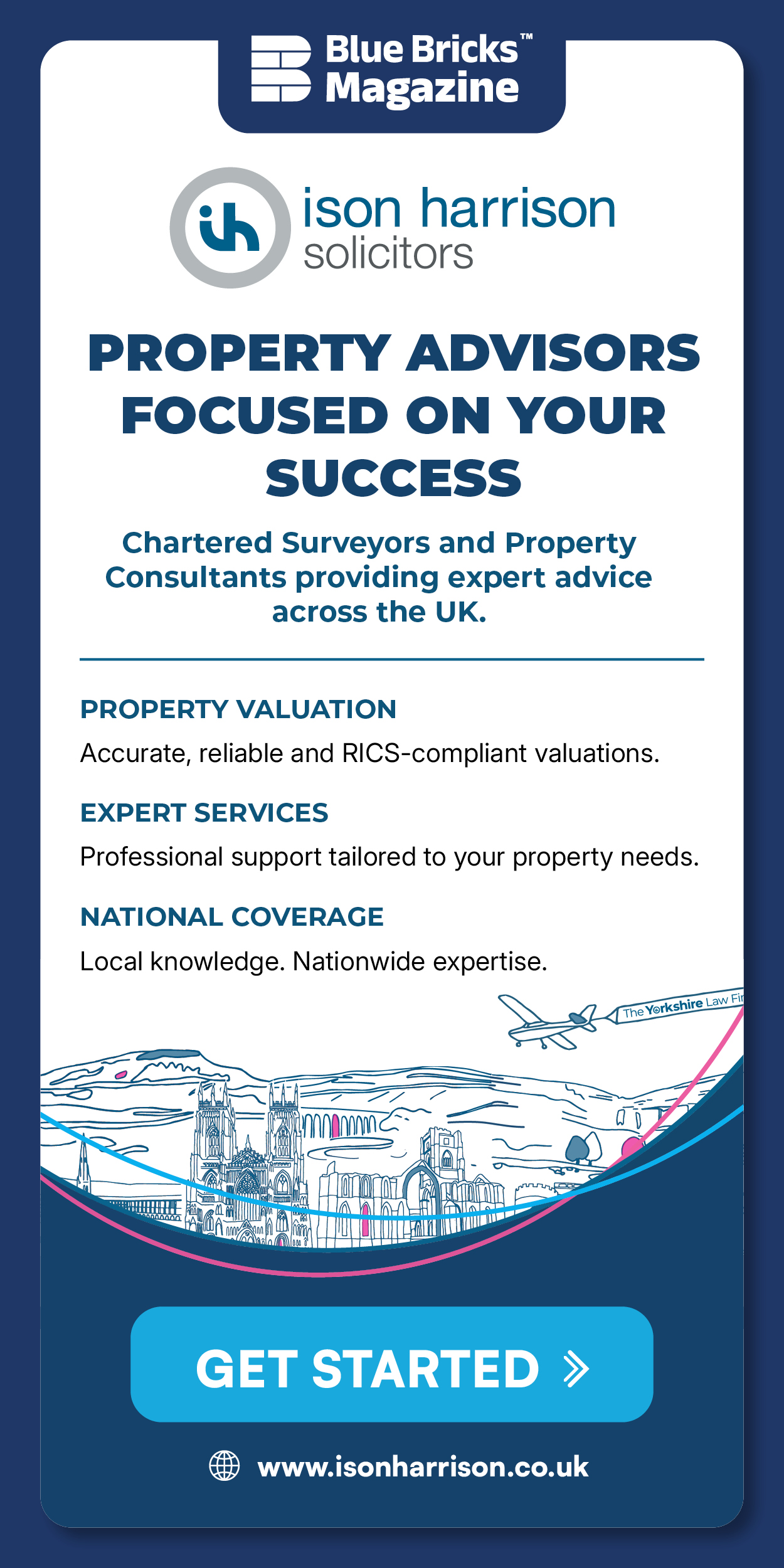 Advert for Ison Harrison Solicitors