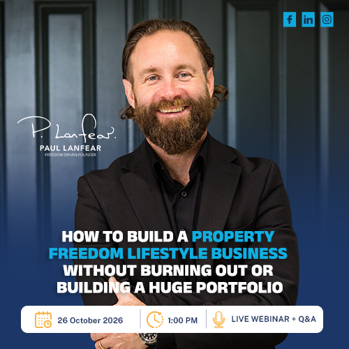 How To Build A Property Freedom Lifestyle Business Without Burning Out Or Building A Huge Portfolio