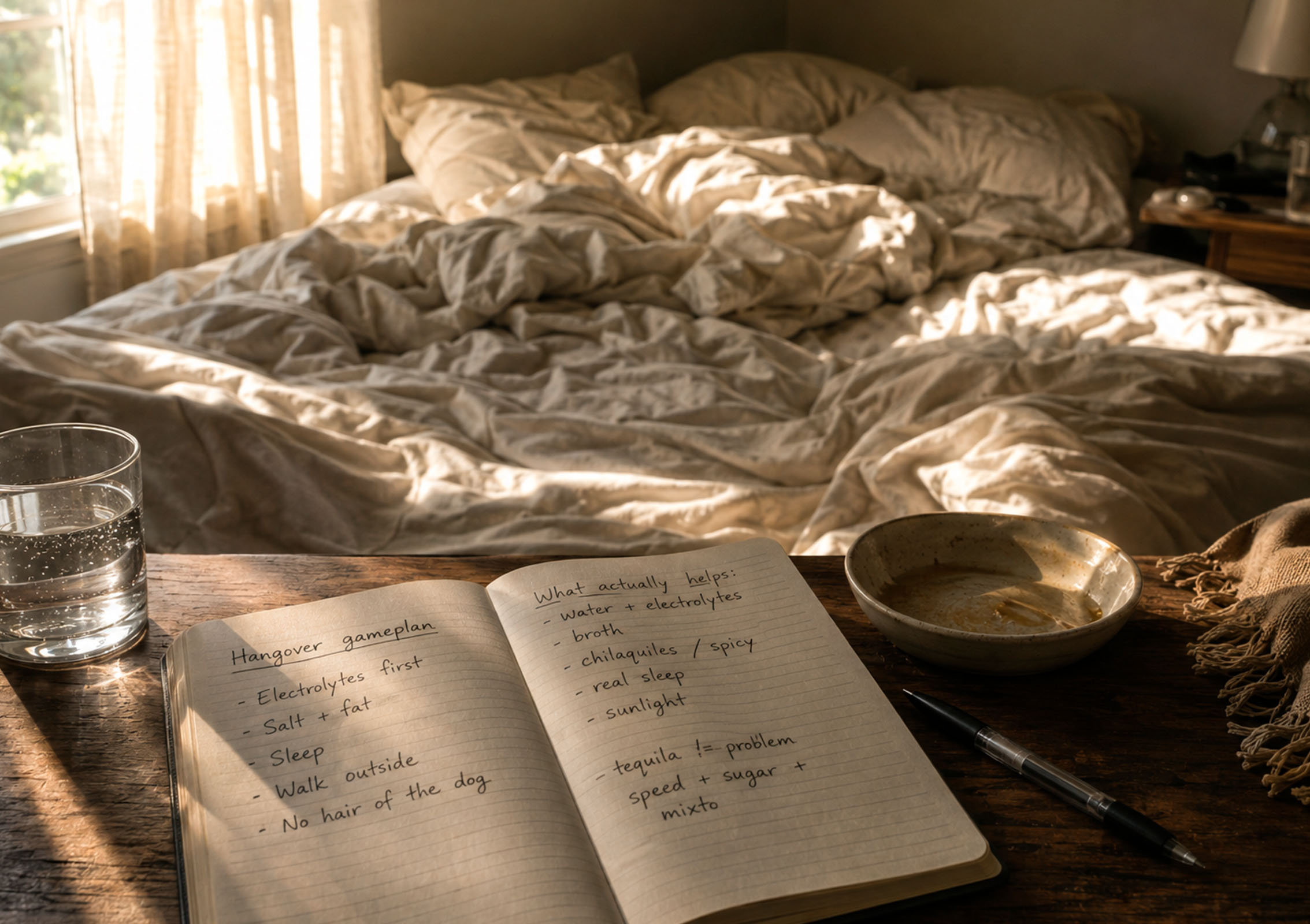 Tips for Curing a Tequila Hangover | León y Sol