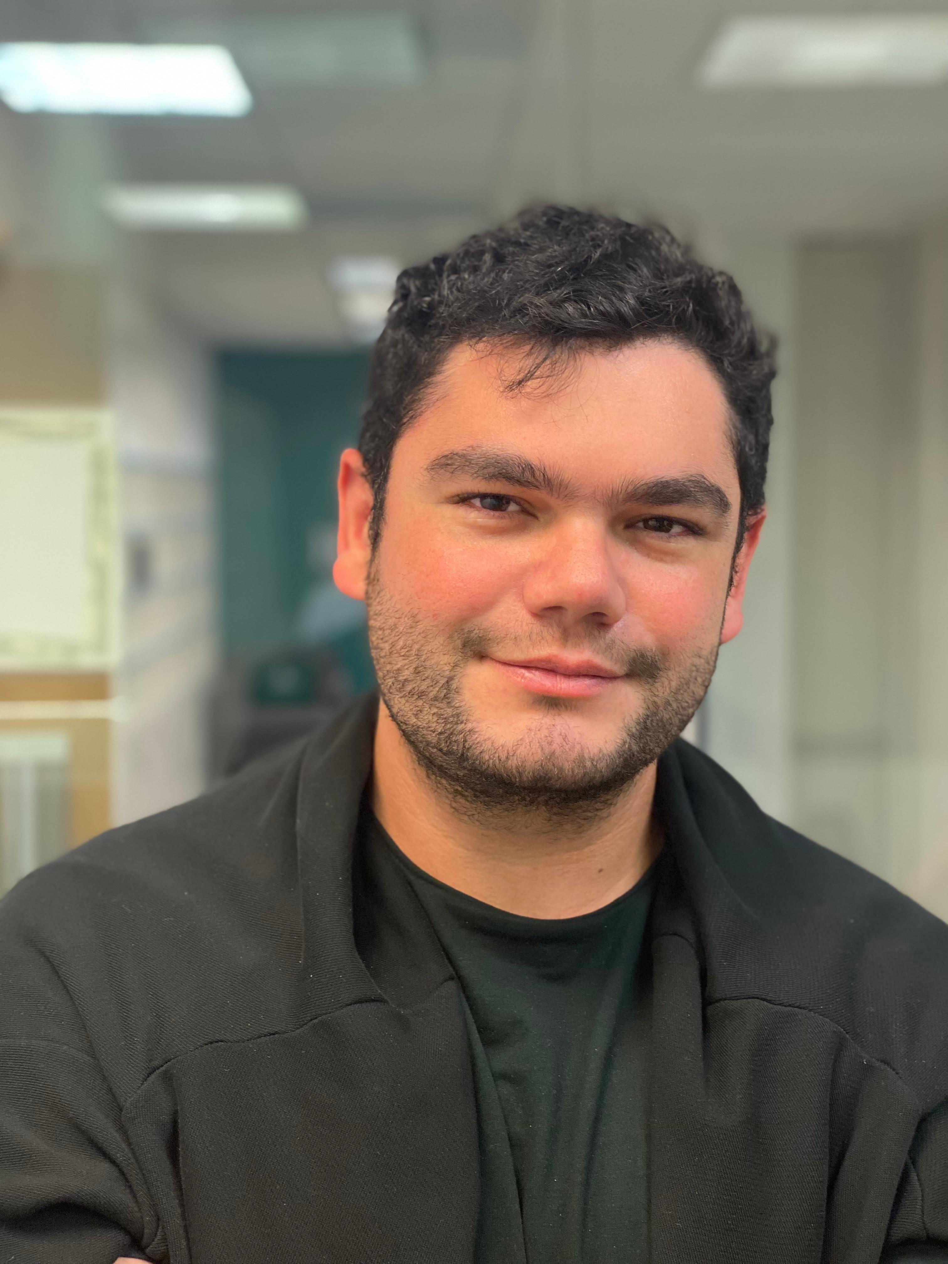Surfer riding a shortboard