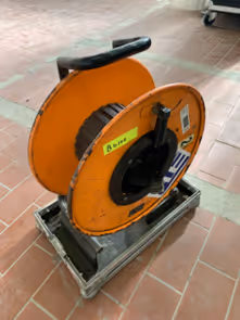 Tromle i flightcase nr. 2