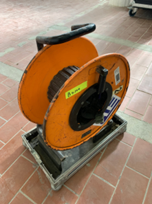 Tromle i flightcase nr. 2