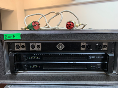 2ch Caudio 2001 forstærkere + shockcase