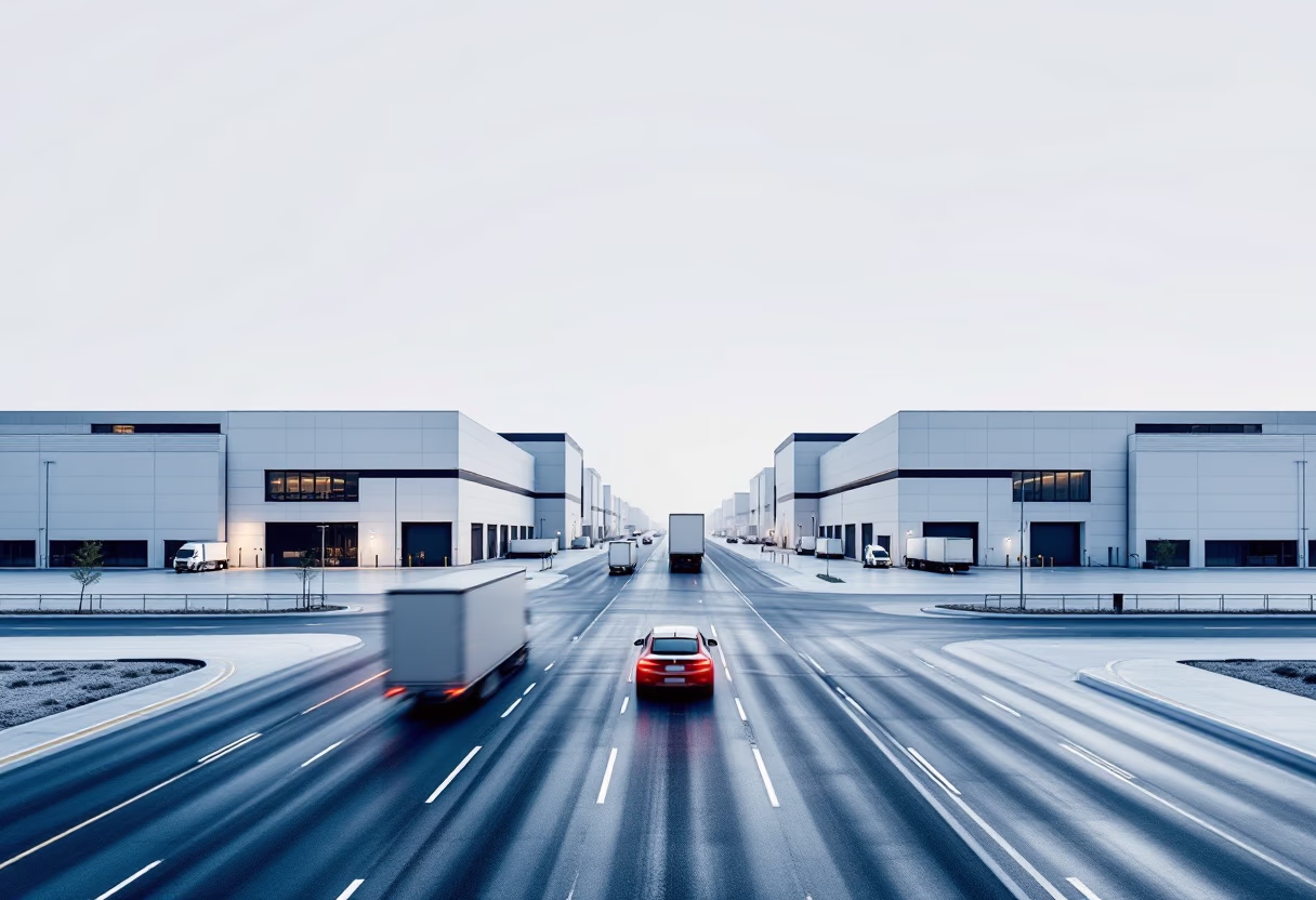 industrial area (for a mobility and transportation)