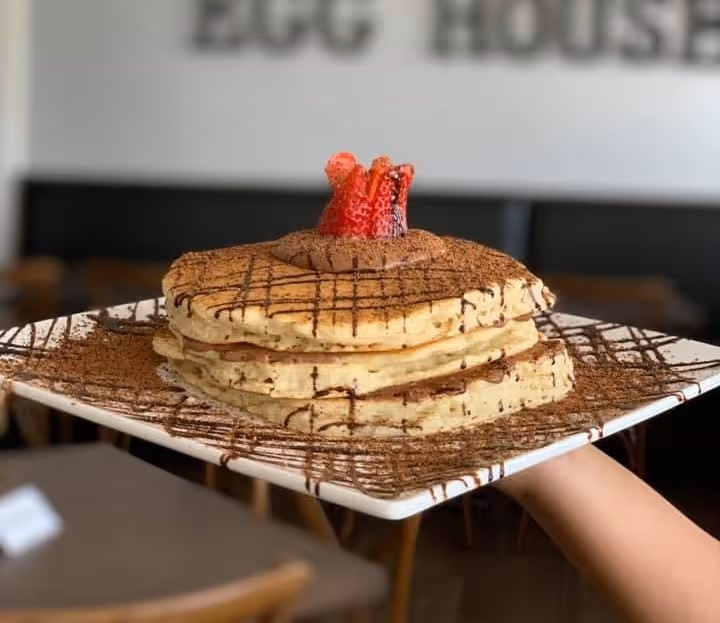 Chocolate covered pancakes