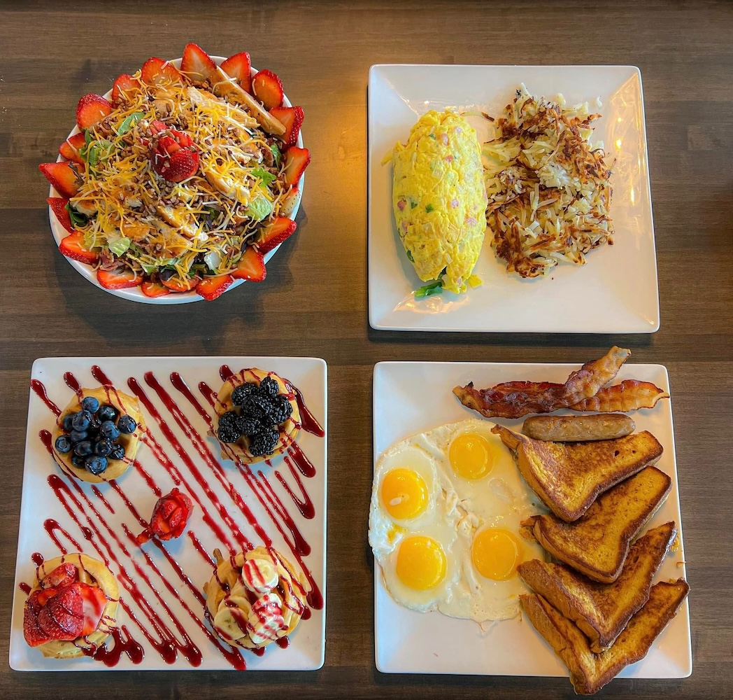 4 breakfast dishes