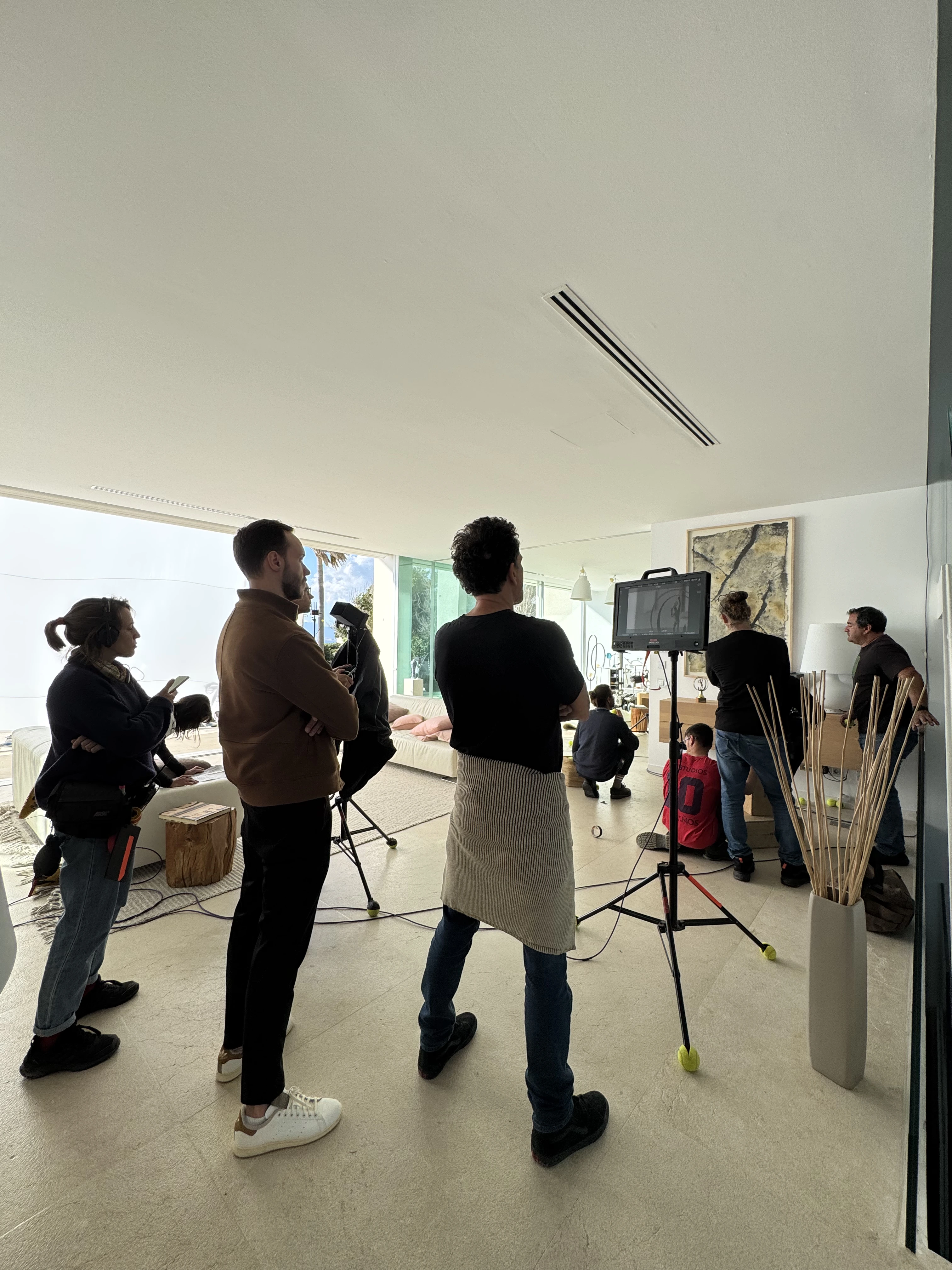 Vivo project behind the scenes photo