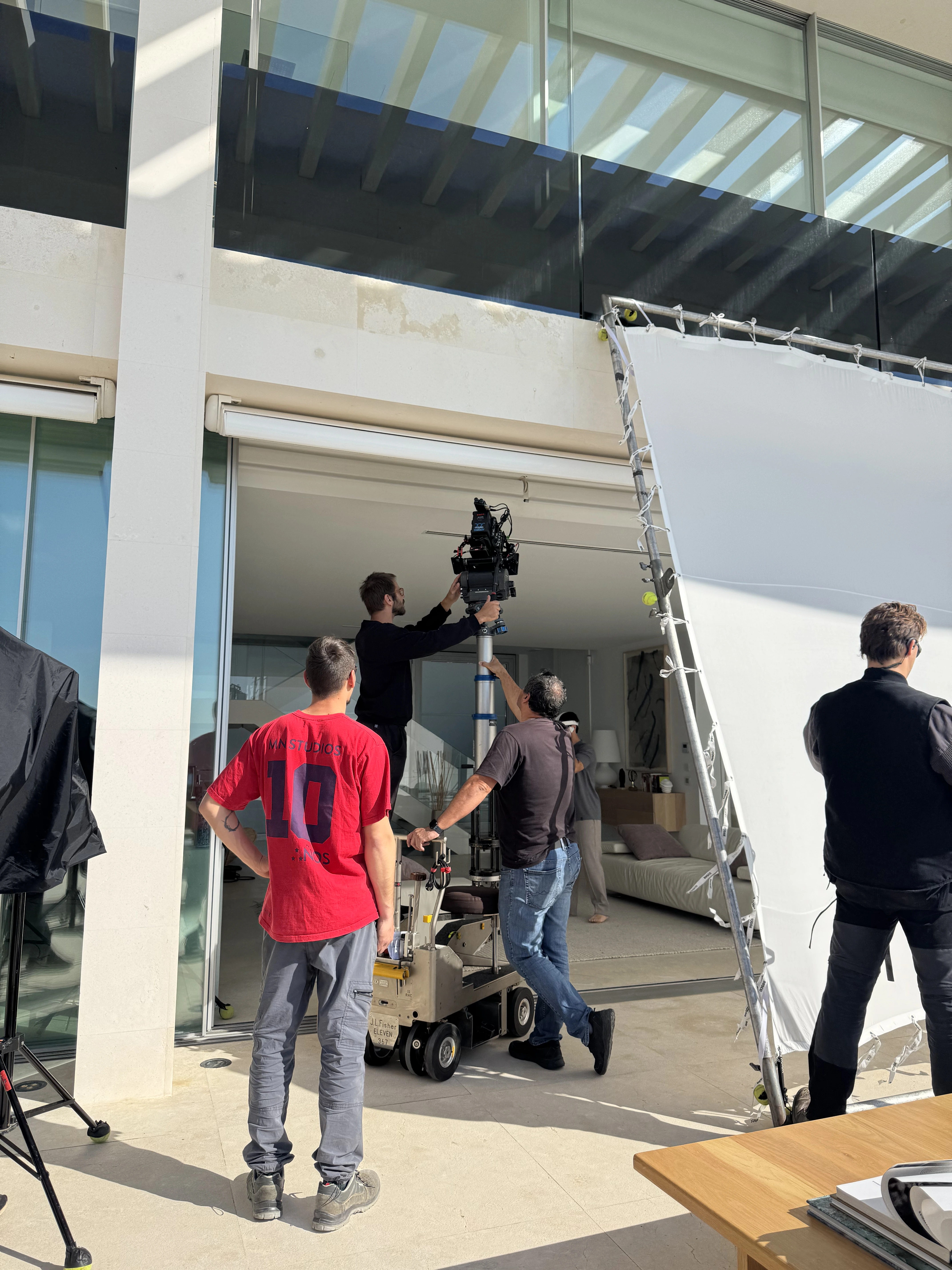 Vivo project behind the scenes photo