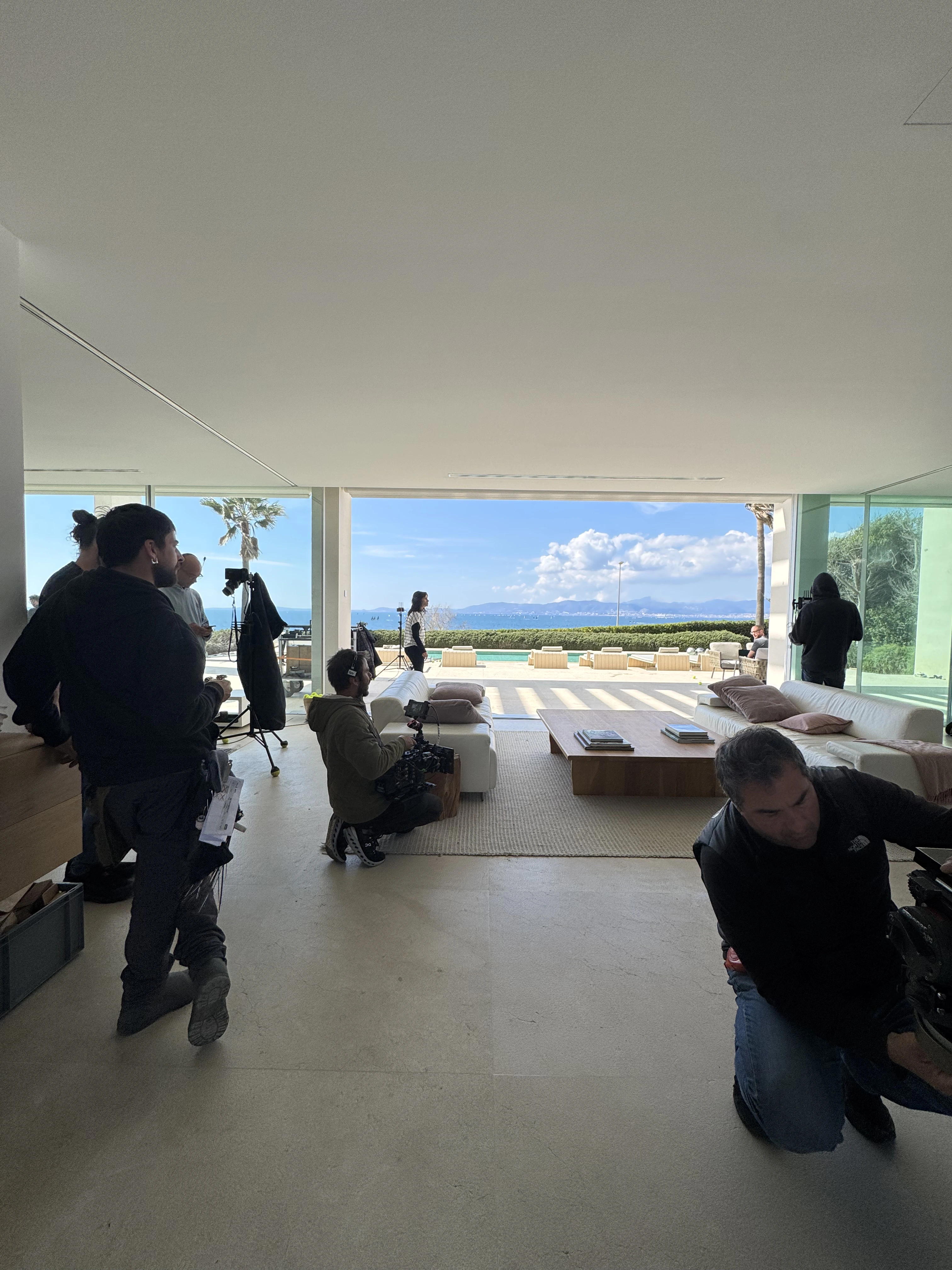 Vivo project behind the scenes photo
