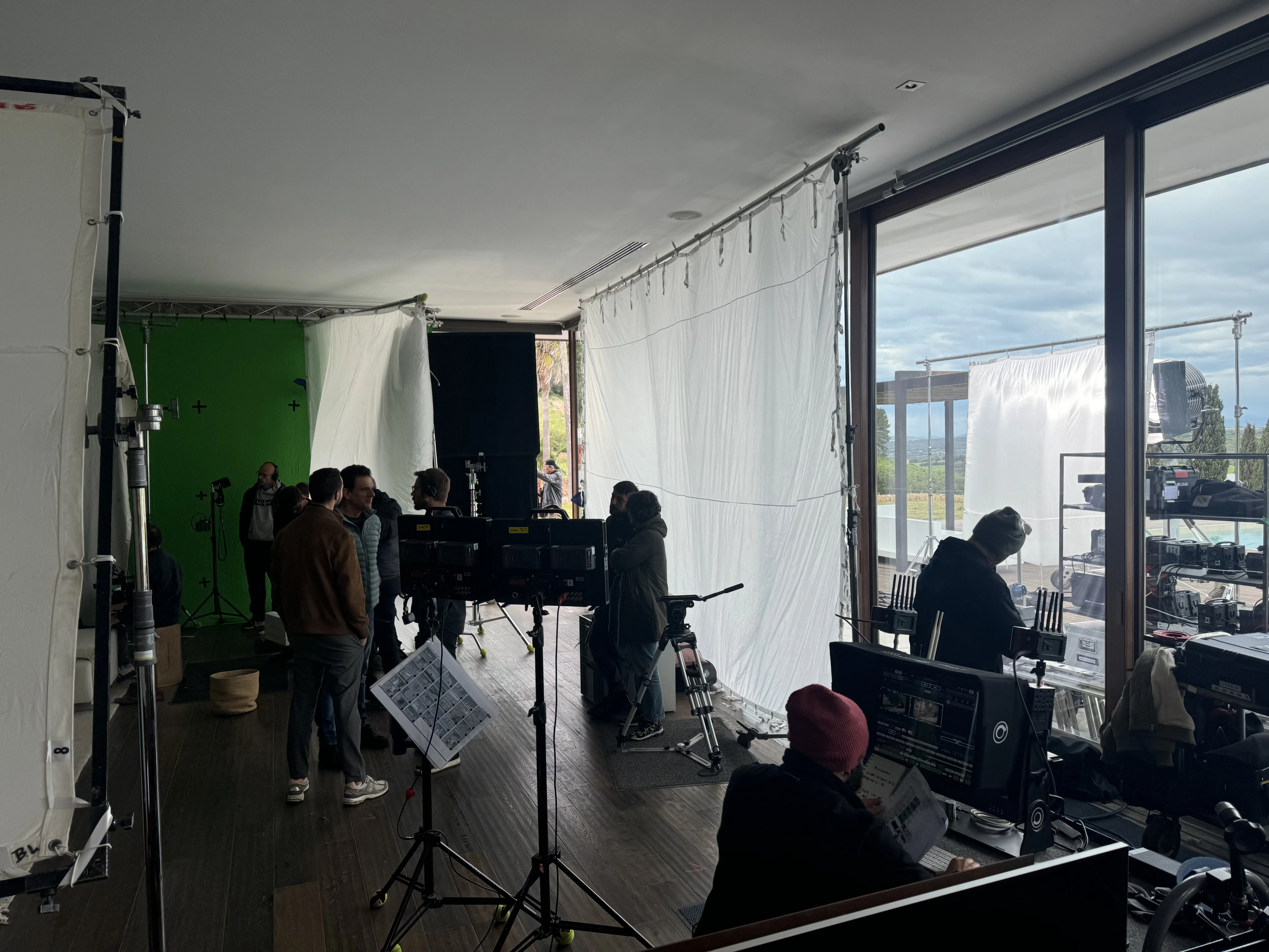 Vivo project behind the scenes photo