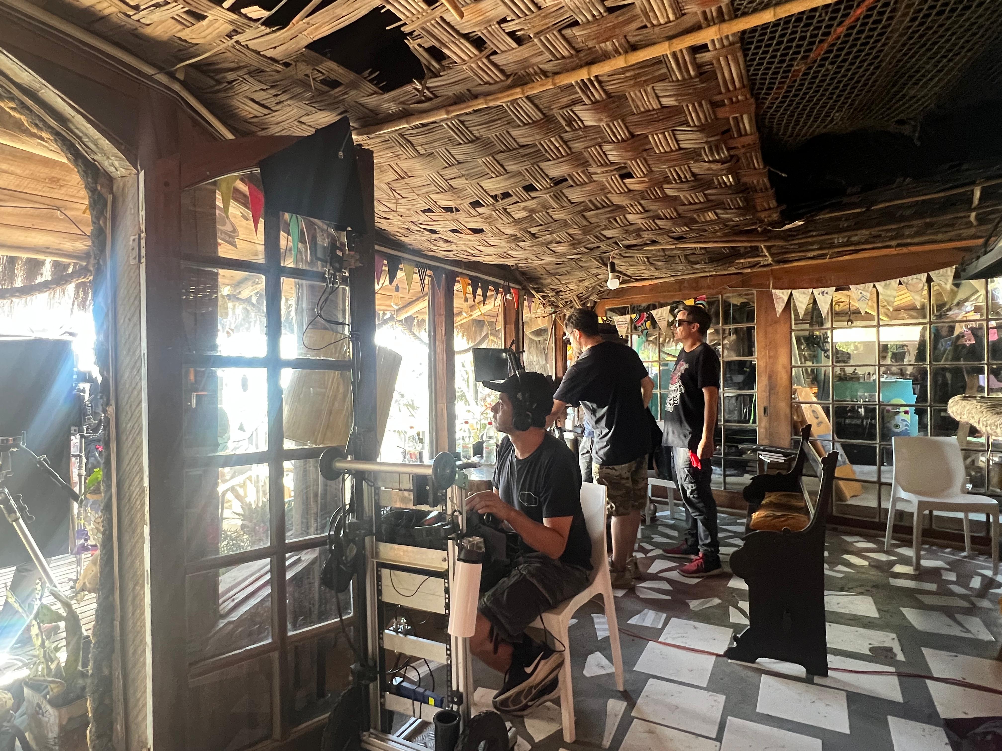 Pacifico project behind the scenes photo