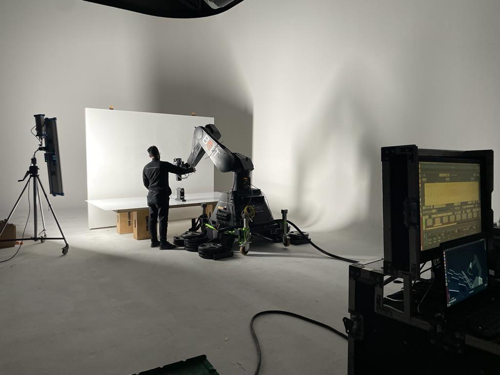Nespresso project behind the scenes photo