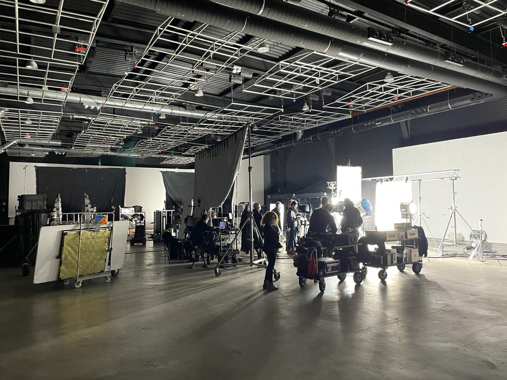 Nespresso project behind the scenes photo
