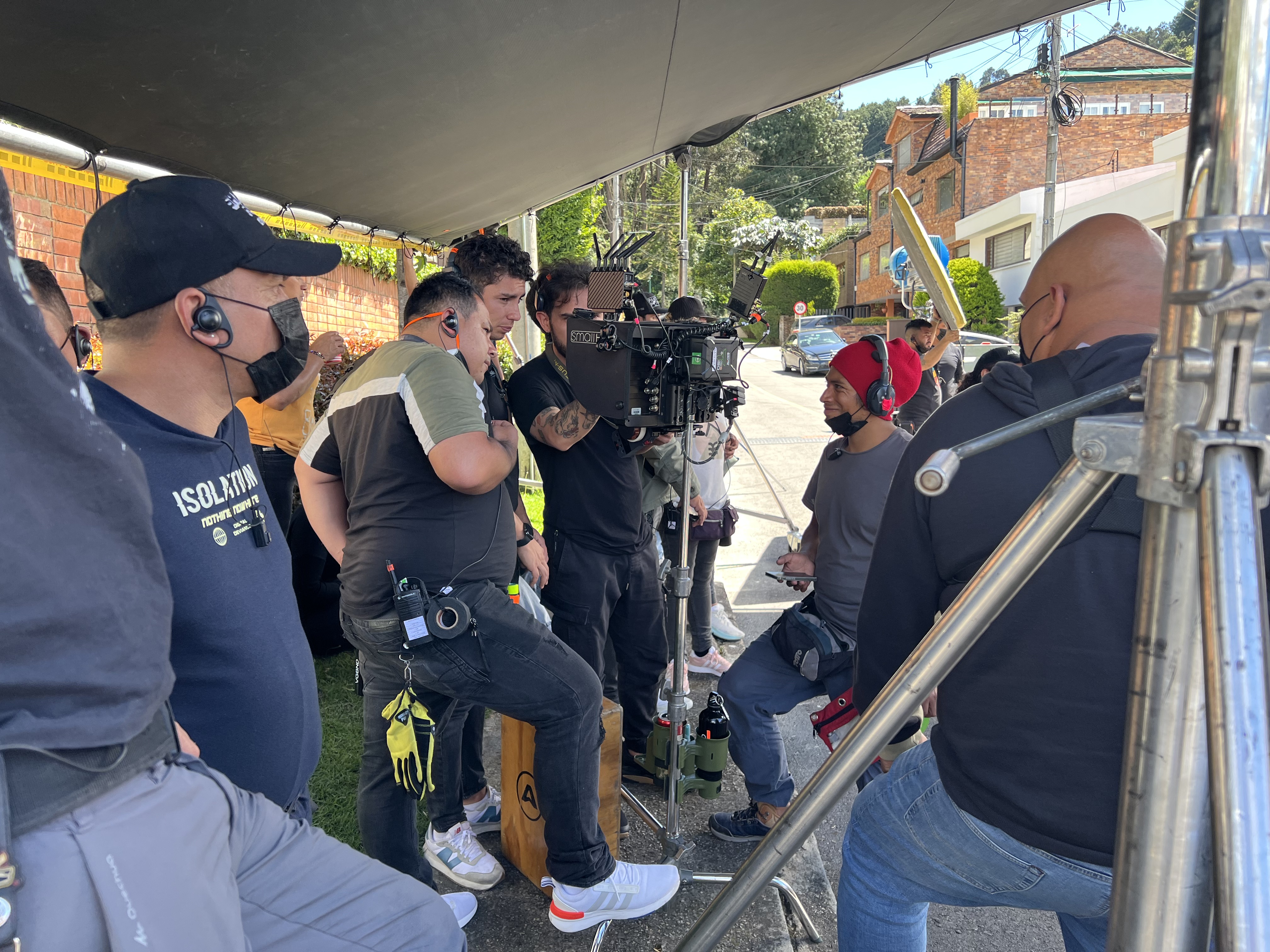 Facebook project behind the scenes photo