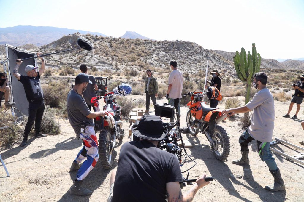 Borrego project behind the scenes photo