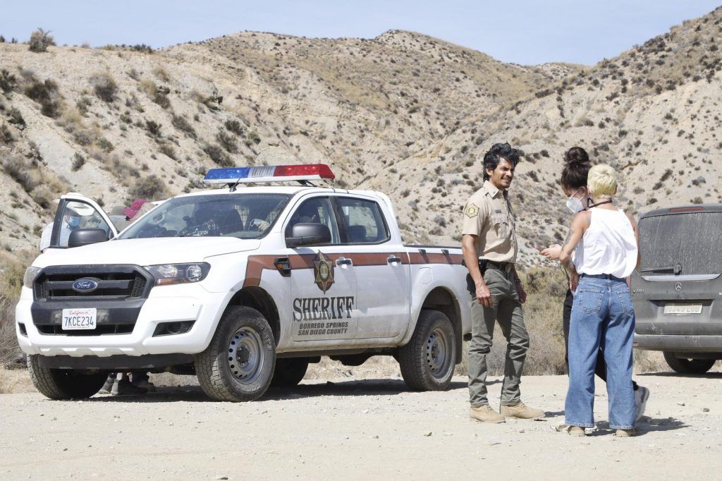 Borrego project behind the scenes photo