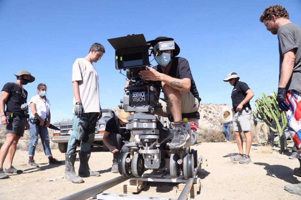 Borrego project behind the scenes photo