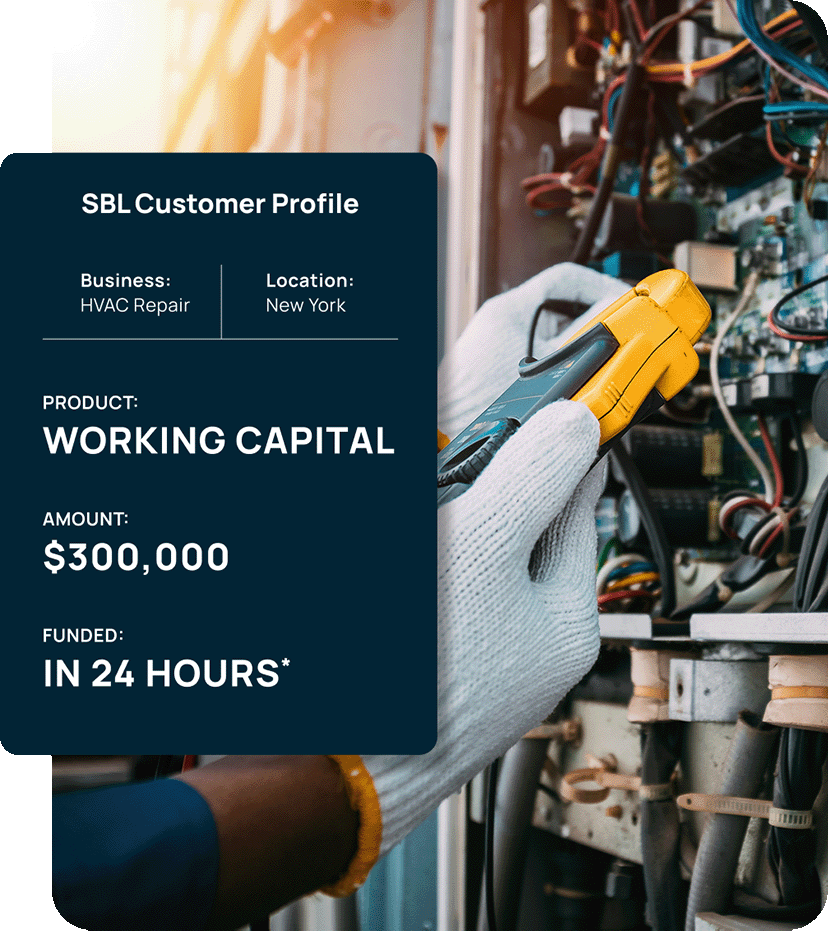 Woman smiling while in business meeting