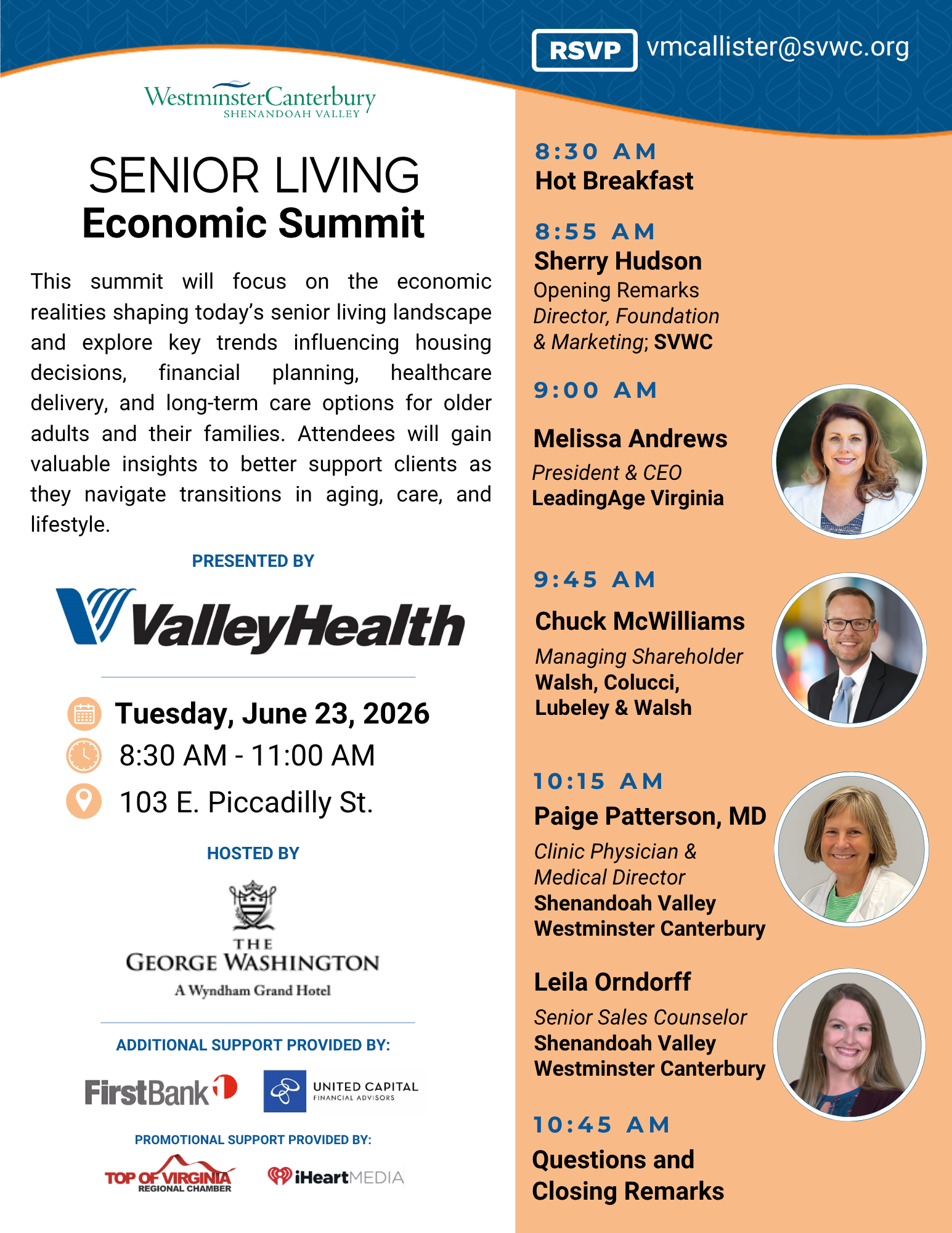 Senior Living Economic Summit