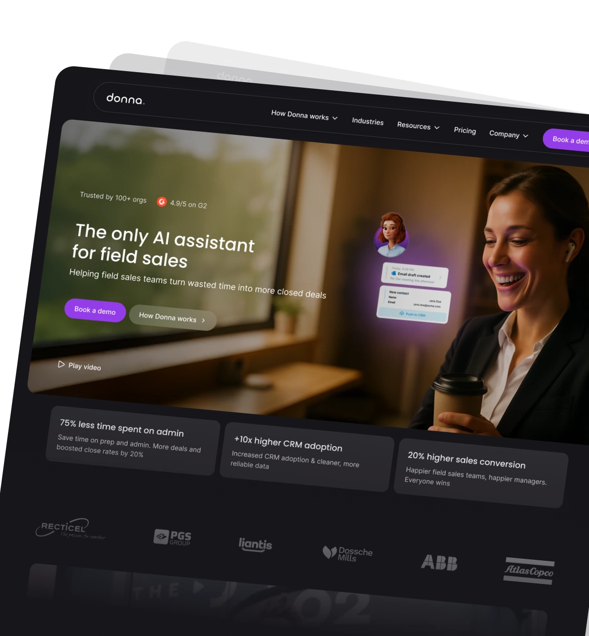 An AI assistant trapped in a static website