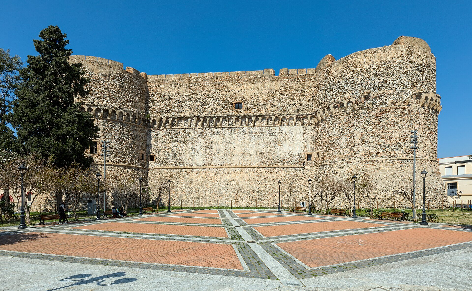 The Aragonese Castle in Reggio Calabria