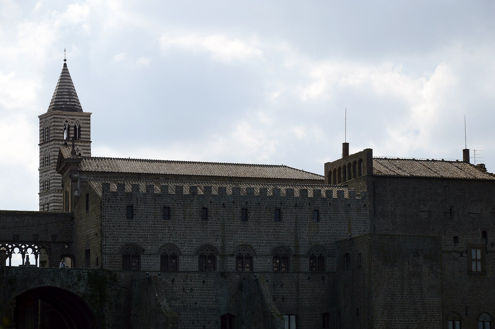 The Palace of the Popes in Viterbo