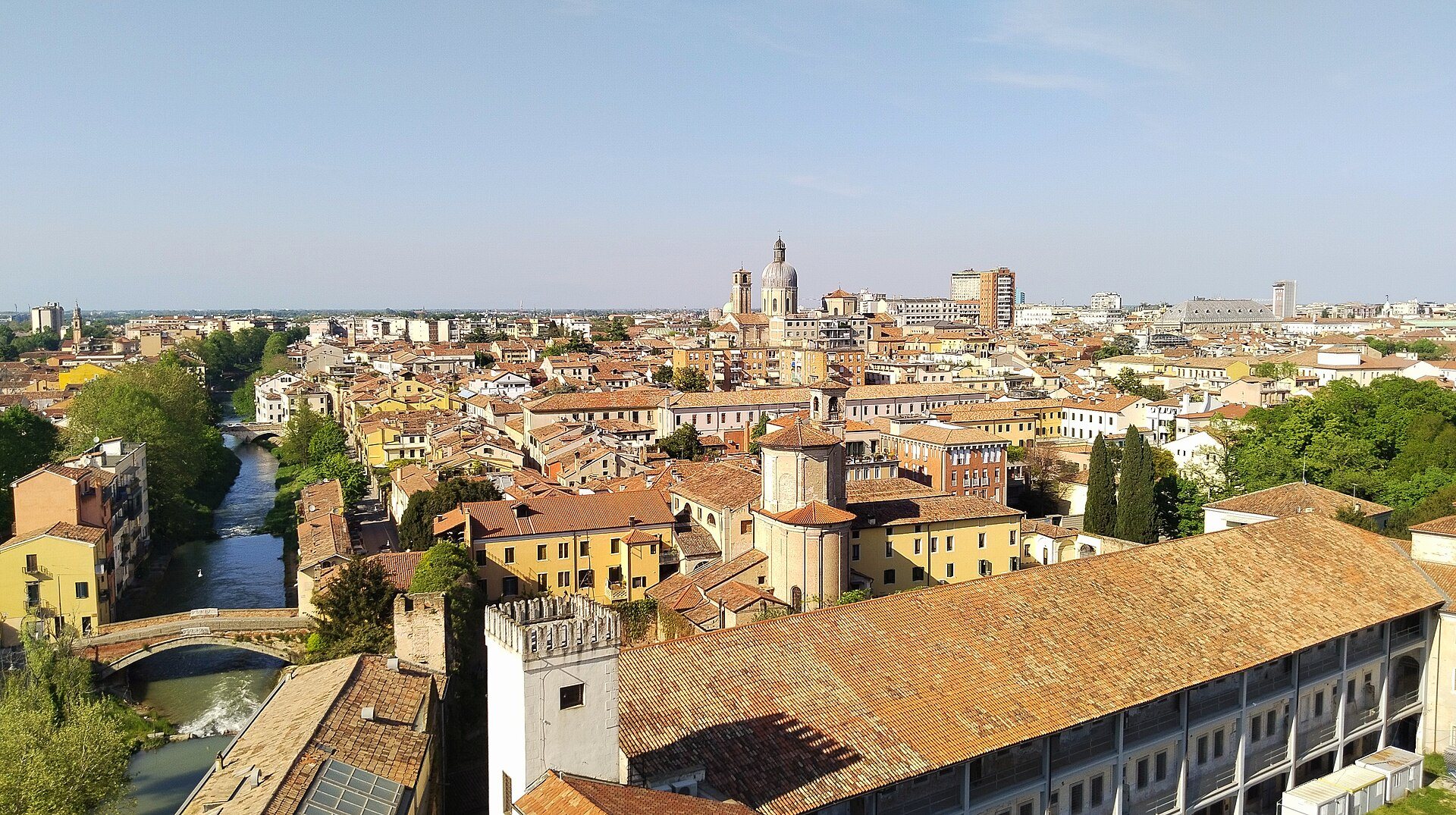 Padua seen from La Specola