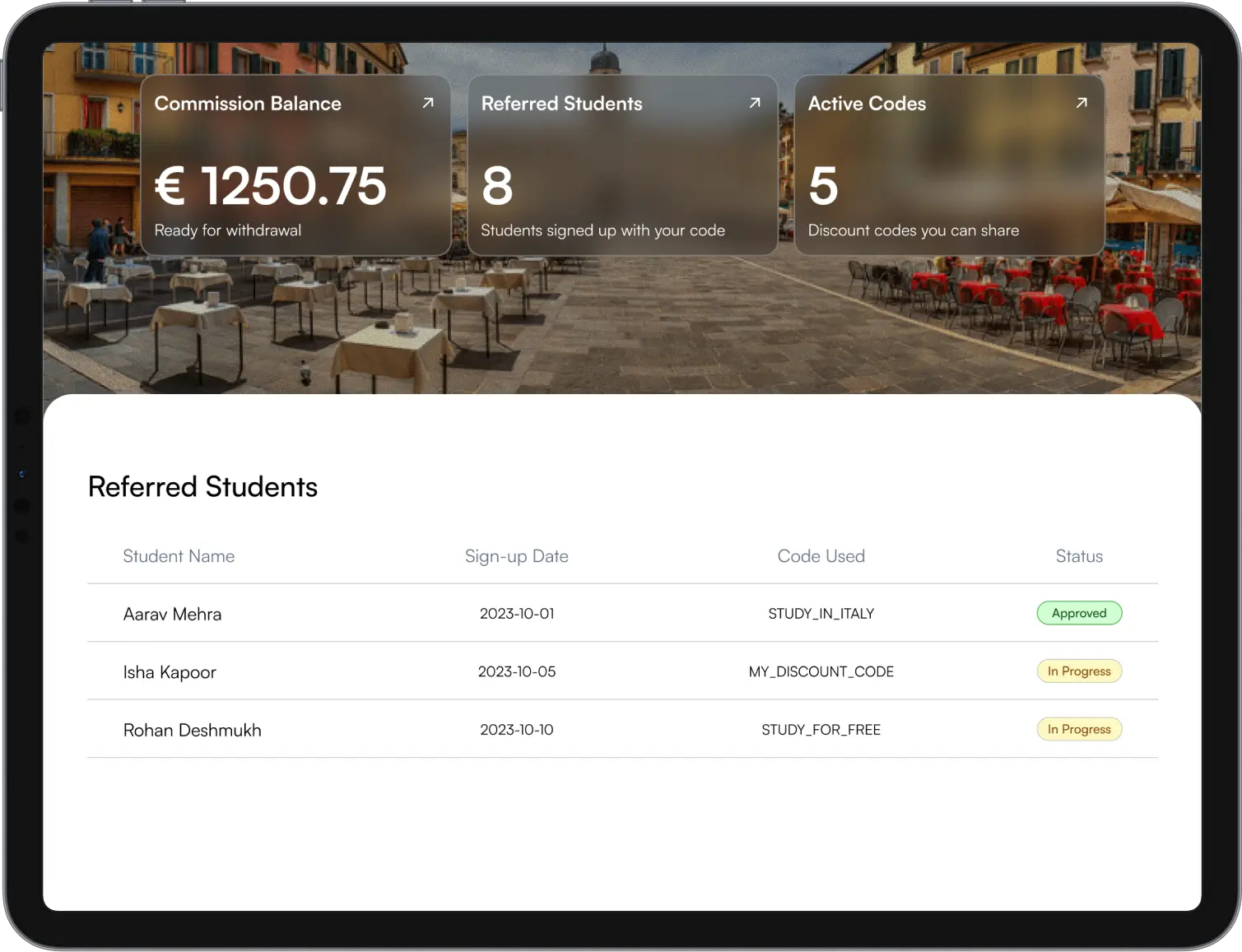 ApplyAZ dashboard: Track Every Follower
