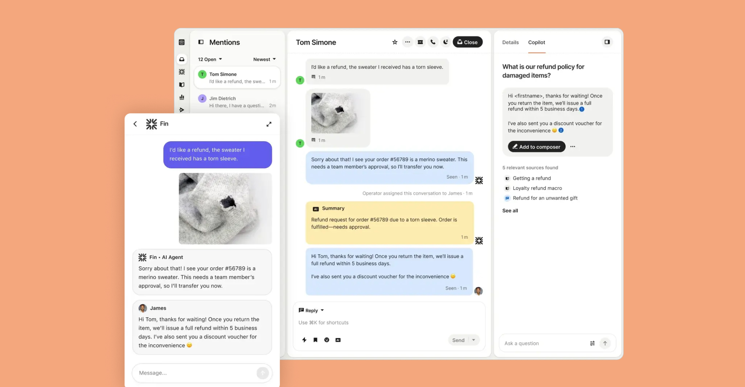 Image of Intercom and Fin AI
