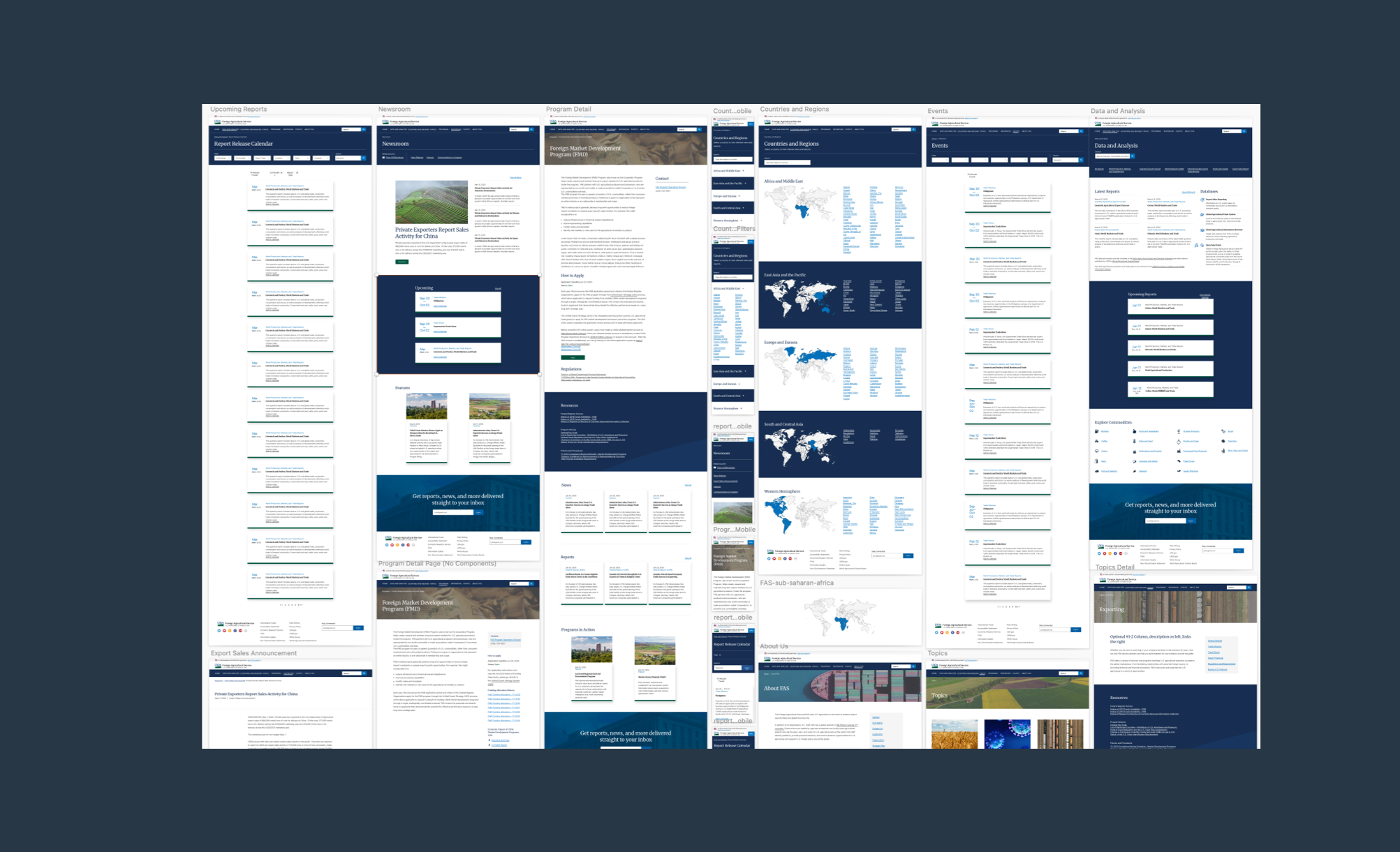 March of Dimes design system snapshot