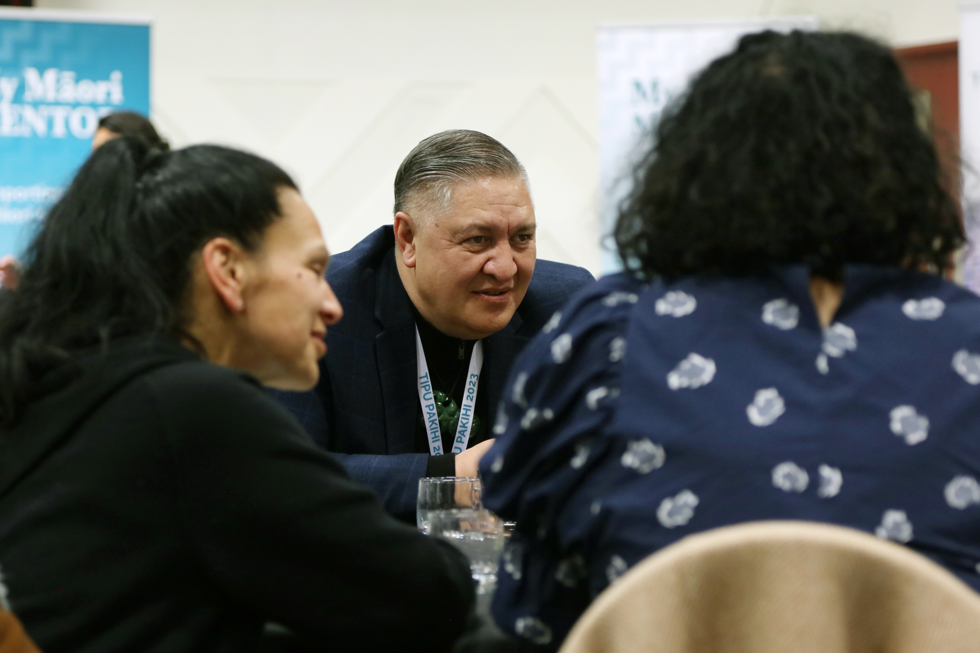 A team of people brainstorming Maori business