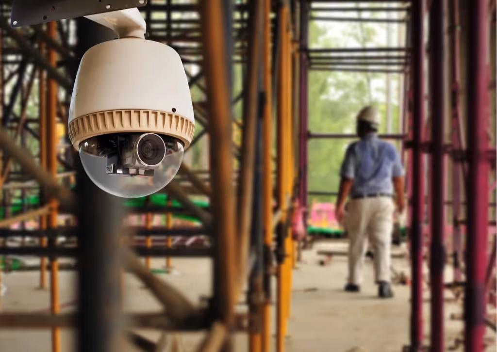 Workplace accidents prevented by AI video analytics