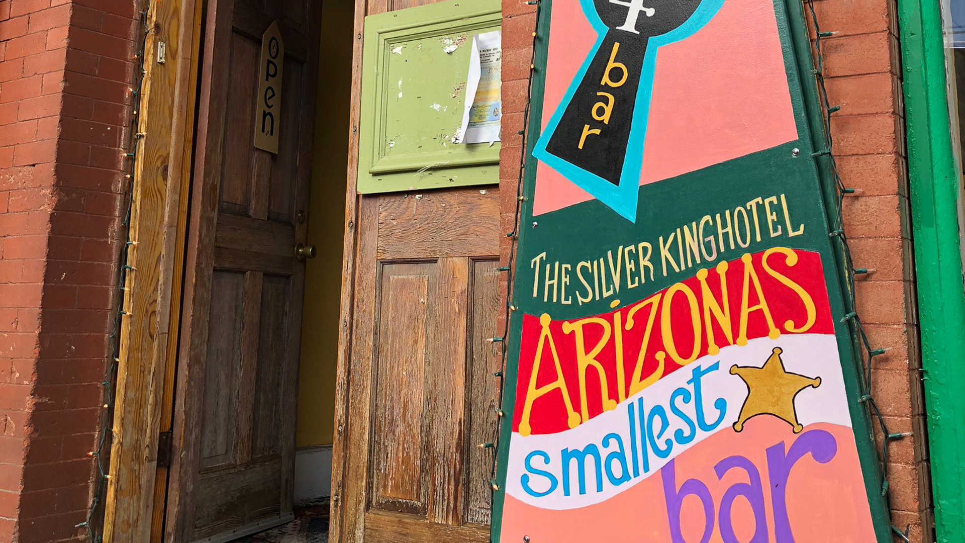 Silver King Hotel, Room 4 Bar, Bisbee. Credit: Jessica Saenz