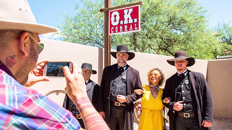 O.K. Corral, Tombstone.