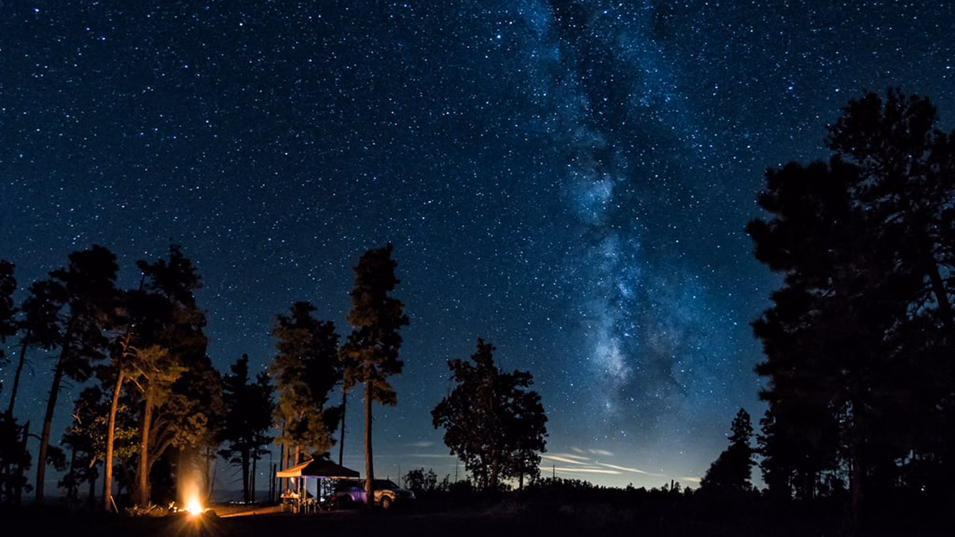 Camping Under the Stars
