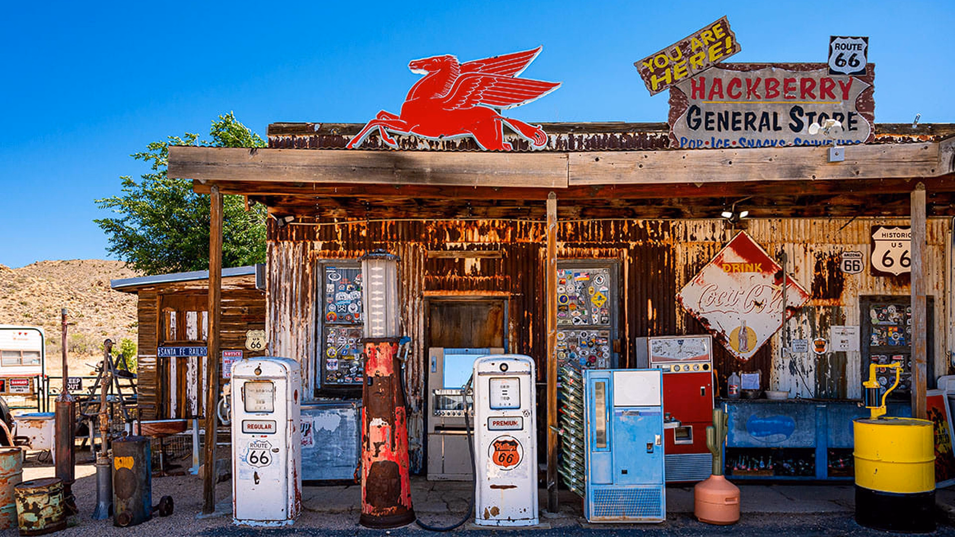 Route 66 Hackberry General Store An Pham