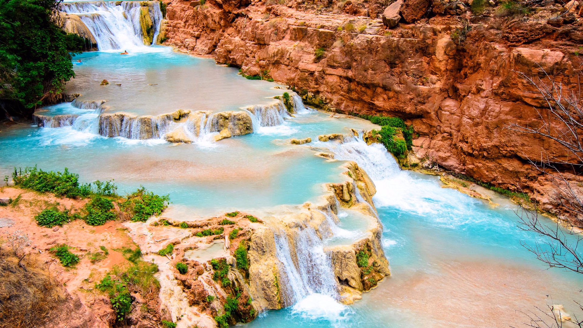 Havasu Falls pools - An Pham